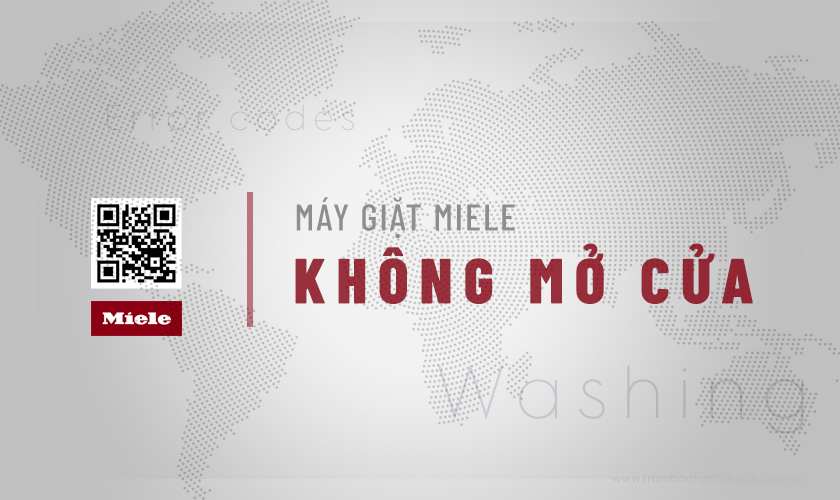 Máy giặt Miele không mở được cửa: 5 Nguyên nhân & Cách mở